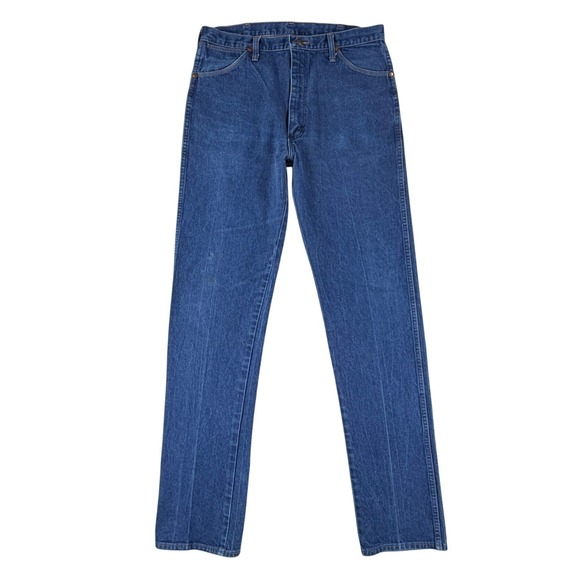 Wrangler Other - Wrangler Cowboy Cut Jeans Mens 34x38 Blue Straight Leg Made in USA 90s‎ Vintage